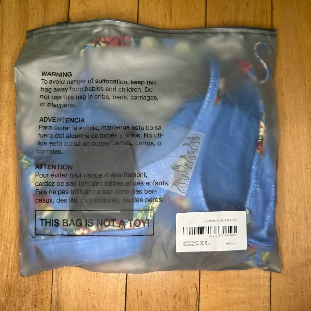 CIVIL REGIME x NO TOMORROW Sports bra size M - Picture 7 of 8